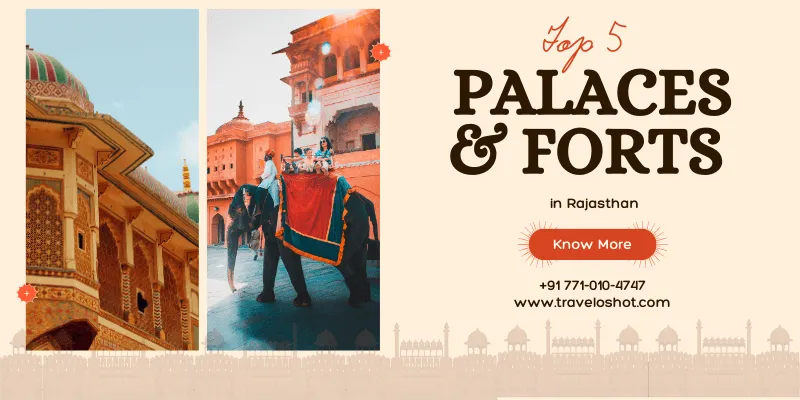 Top 5 Stunning Royal Palaces and Forts in Rajasthan